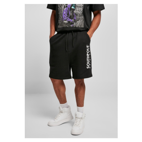 Southpole Basic Sweat Shorts černé