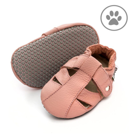 Barefoot sandálky Liliputi® - Cotton Candy Paws růžové
