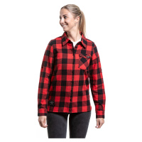 Meatfly dámská košile Olivia 2.0 Premium Red | Červená | 100% bavlna