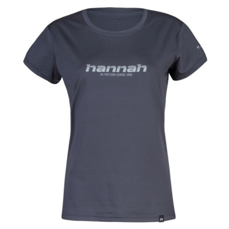 Hannah SAFFI II Dámské funkční triko, tmavě šedá, velikost