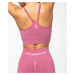 Carpatree Sportovní Podprsenka Seamless Allure™ Pink Melange Barva: Růžová