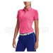 Under Armour UA Zinger Short Sleeve Polo W - pink