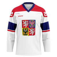 Hokejové reprezentace hokejový dres Czech republic Fan white David Pastrňák #88