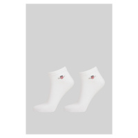 PONOŽKY GANT SHIELD ANKLE SOCKS 2-PACK bílá