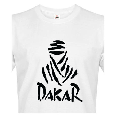 Pánské tričko s potiskem Dakar - motoristické tričko s logem Dakar BezvaTriko