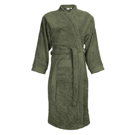 The One Towelling® Unisex klasický župan T1-B Olive Green