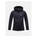 Mikina peak performance jr rider zip hood černá