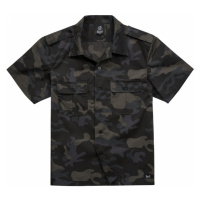 Brandit Košile US Shirt Ripstop 1/2 Arm darkcamo