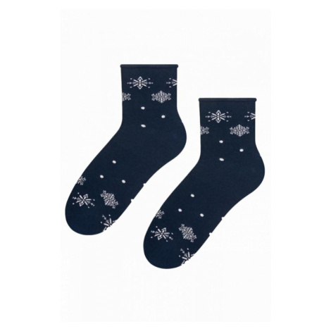 Steven 099 760 sněhová vločka Dámské ponožky