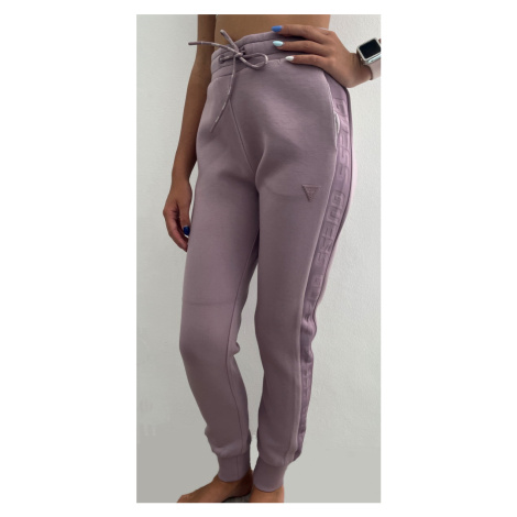 Dámské teplákové kalhoty Guess V2YB18 SCUBA ALLIE lila | fialova