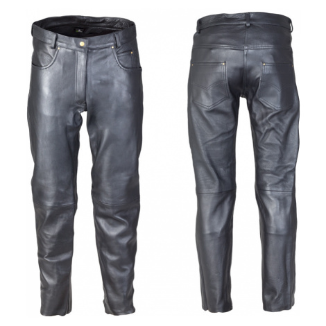 Dámské kožené moto kalhoty W-TEC Annkra černá