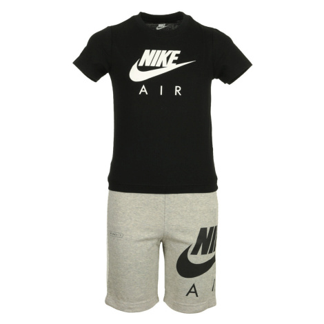 Nike Nsw Air Tee + Short Černá