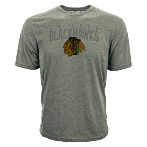 Chicago Blackhawks pánské tričko grey Shadow City Tee Level