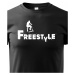 Dětské tričko s Freestyle koloběžkou