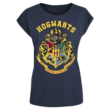 Harry Potter Hogwart's Crest Dámské tričko modrá