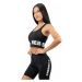 Nebbia Padded High-Impact Sports Bra Gym Time Black Fitness spodní prádlo