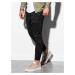 Men's pants joggers - black P885