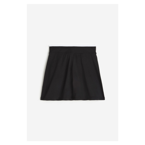 H & M - Tenisová sukně z materiálu DryMove™ - černá H&M