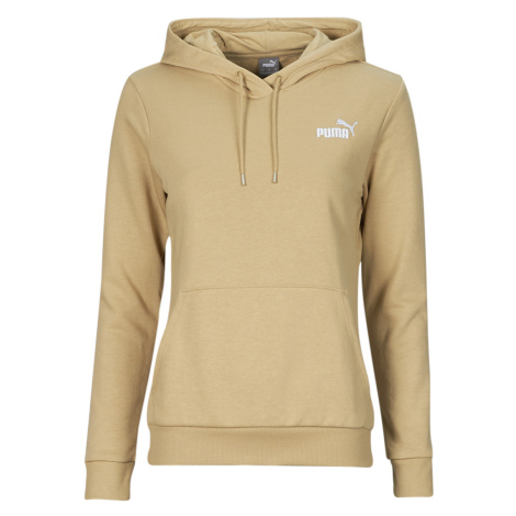 Puma ESS+ EMBROIDERY HOODIE TR Béžová