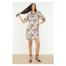 Trendyol Multicolored Balloon Sleeve Dress