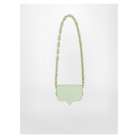 Světle zelená dámská kabelka CHIARA FERRAGNI Eyelike Bags