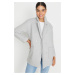 Trendyol Coat - Gray - Basic