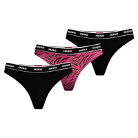 Hugo Boss 3 PACK - dámská tanga HUGO 50495870-661