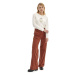 Kalhoty la martina woman pants corduroy oranžová