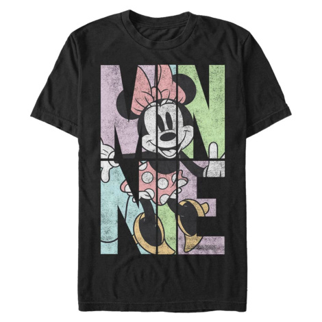 Černé pánské tričko Disney MINNIE NAME FILL ZOOT.FAN