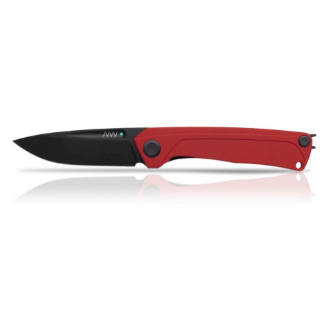 Zavírací nůž Z200 G10 Liner Lock ANV® - barva rukojeti: červená, DLC černá čepel