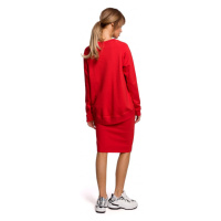 tužková sukně s pruhem s logem červená model 18002590 - Moe