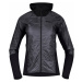 Bergans Cecilie Light Insulated Hybrid Jacket Women Solid Dark Grey/Black Outdorová bunda