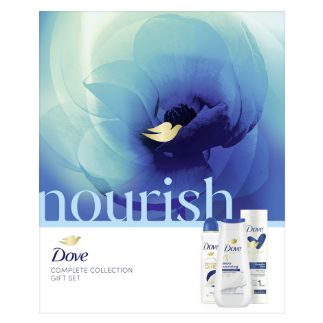 Dove Dárková sada tělové péče Nourish Complete Collection