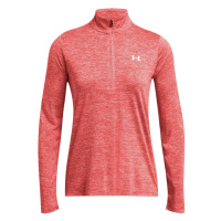 Tech™ 1/2 Zip - Twist | Red Solstice/White