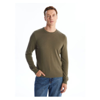 LC Waikiki LCW Crew Neck Long Sleeve Men's Knitwear Sweater