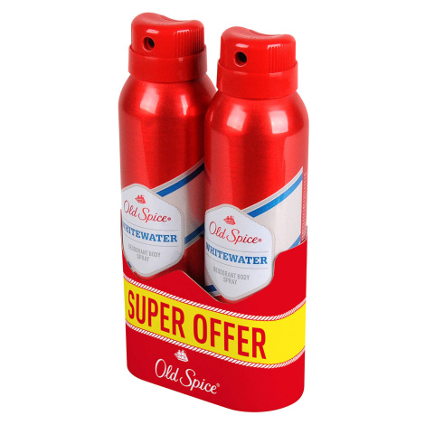 Old Spice Deodorant ve spreji Whitewater Duo 2 x 150 ml