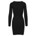 Urban Classics / Ladies Cut Out Dress black