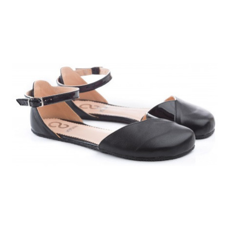 Barefoot sandály Shapen - Poppy II Black N černé