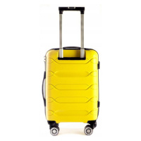 Rogal Žlutá sada prémiových plastových kufrů 
