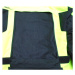 INFINE Vayron 3v1 prodloužená textilní bunda černá/žlutá