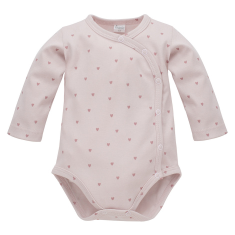 Pinokio Kids's Hello Buttoned Longsleeve Bodysuit