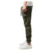 kalhoty pánské URBAN CLASSICS - Camo Cargo Jogging - olive camo - TB1611