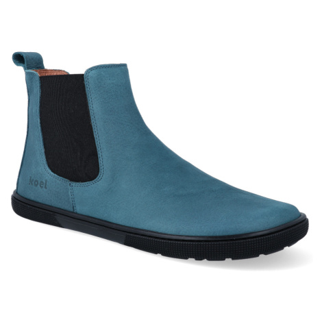 Barefoot dámské kotníkové boty Koel - Fila Adult chelsea Turquoise modré Koel4kids