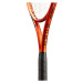 Wilson BURN 100 V5 Výkonnostní tenisová raketa, oranžová, velikost