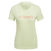 adidas TERREX TEE Dámské outdoorové tričko, světle zelená, velikost