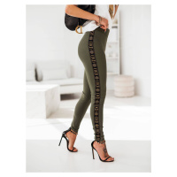 Cocomore khaki leggings cmgLG1066b.R69