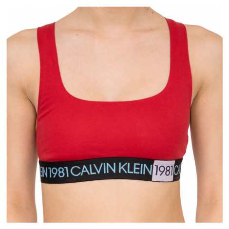 Dámská podprsenka Calvin Klein červená (QF5577E-3YQ)