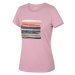Husky Tee Vane L, light pink Dámské bavlněné triko