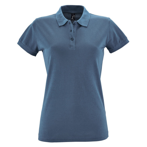 SOĽS Perfect Women Dámská polokošile SL11347 Slate blue SOL'S