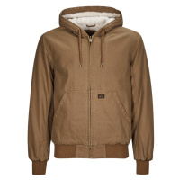 Superdry VINTAGE WORKWEAR HOODED BOMBER Hnědá